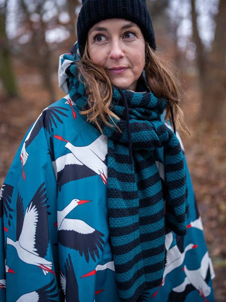 Danefae København - Wholesale Raincoat – Women's - Danebodil Rainponcho Dk Slate BIGSTORK2