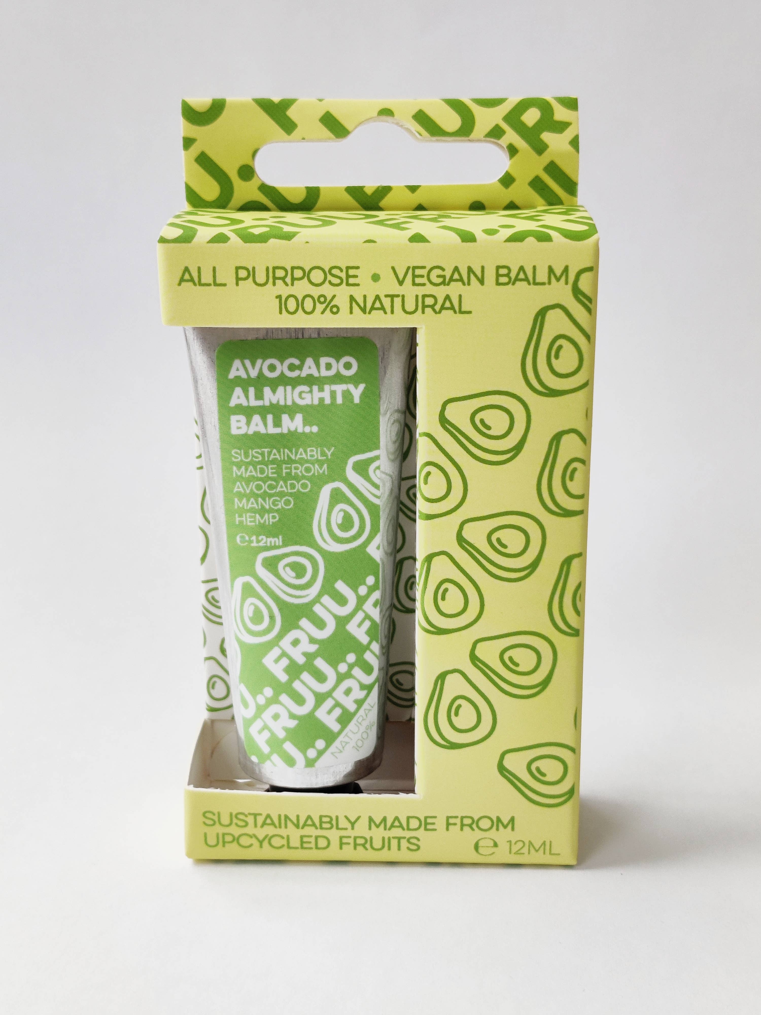 FRUU Cosmetics - Wholesale Body balm/butter - FRUU Almachtige balsem voor avocado1