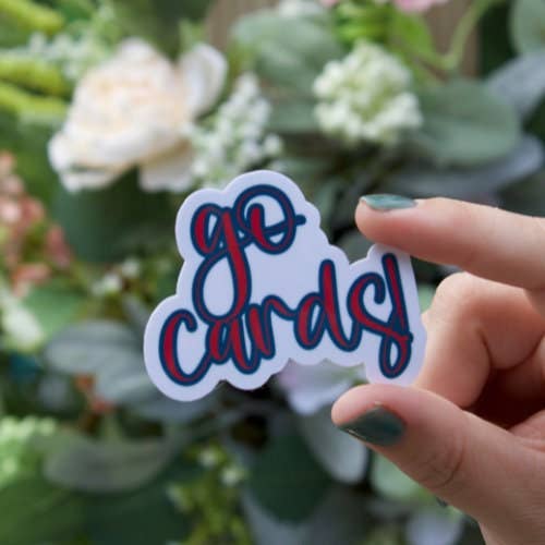 Stick With It Design Co - Wholesale Sticker - St. Louis Cardinals Stickers• Baseball Stickers • Sports • Waterproof Stickers • Sticker Pack • Vinyl Sticker • Gifts for Him • Magnets1