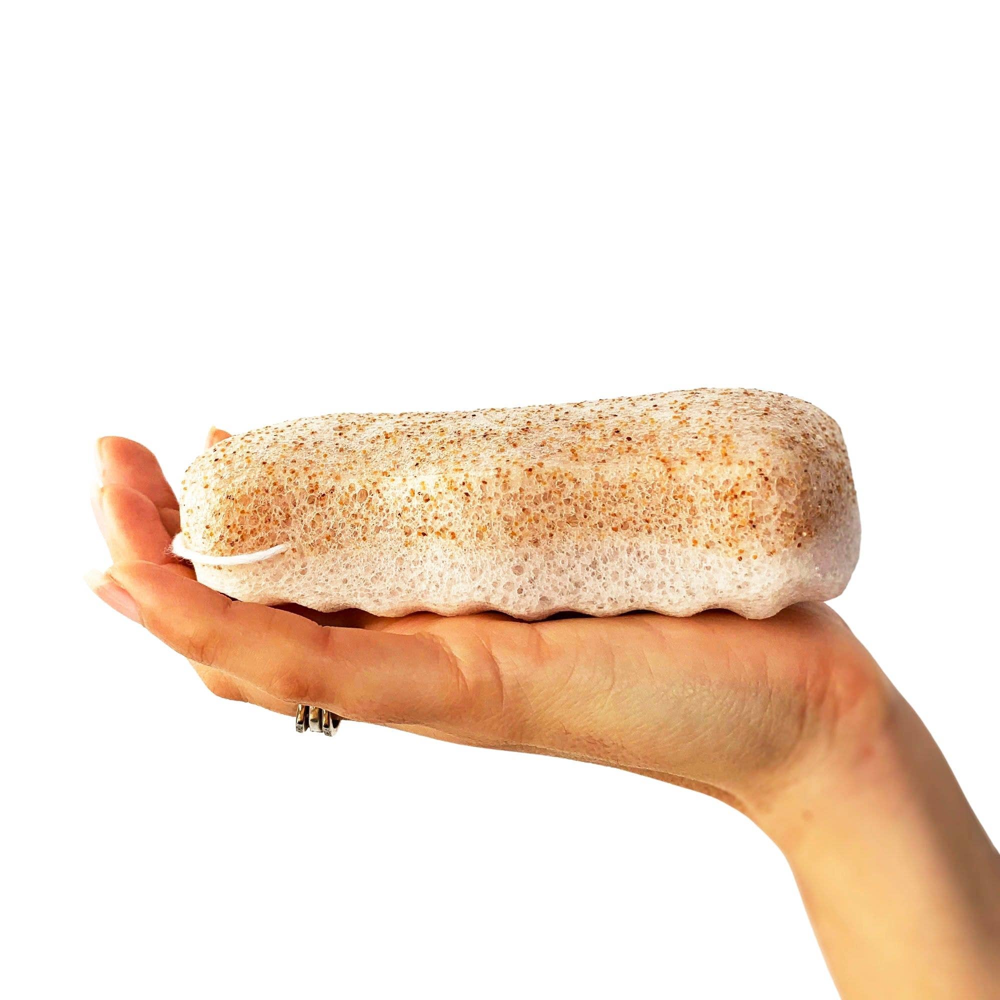 CHAMARREL – Großhandel Badepuff/-schwamm – Konjac-Körperschwamm XL | Ohne Verpackung1