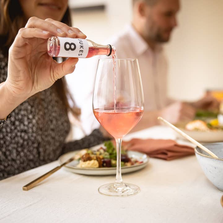 Jukes Cordialities - Wholesale Non-Alcoholic Aperitif/Mocktail - Jukes 8 - The Rosé - Luxury Retail Box