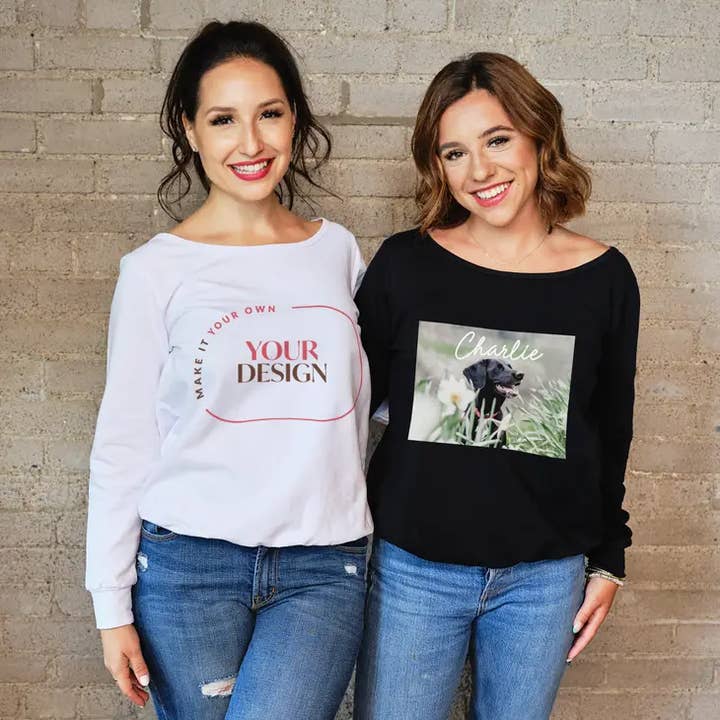 Jersey de Algodón de Manga Larga Personalizado - Logotipo de su Empresa para venta al por mayor de Weddingstar Inc.