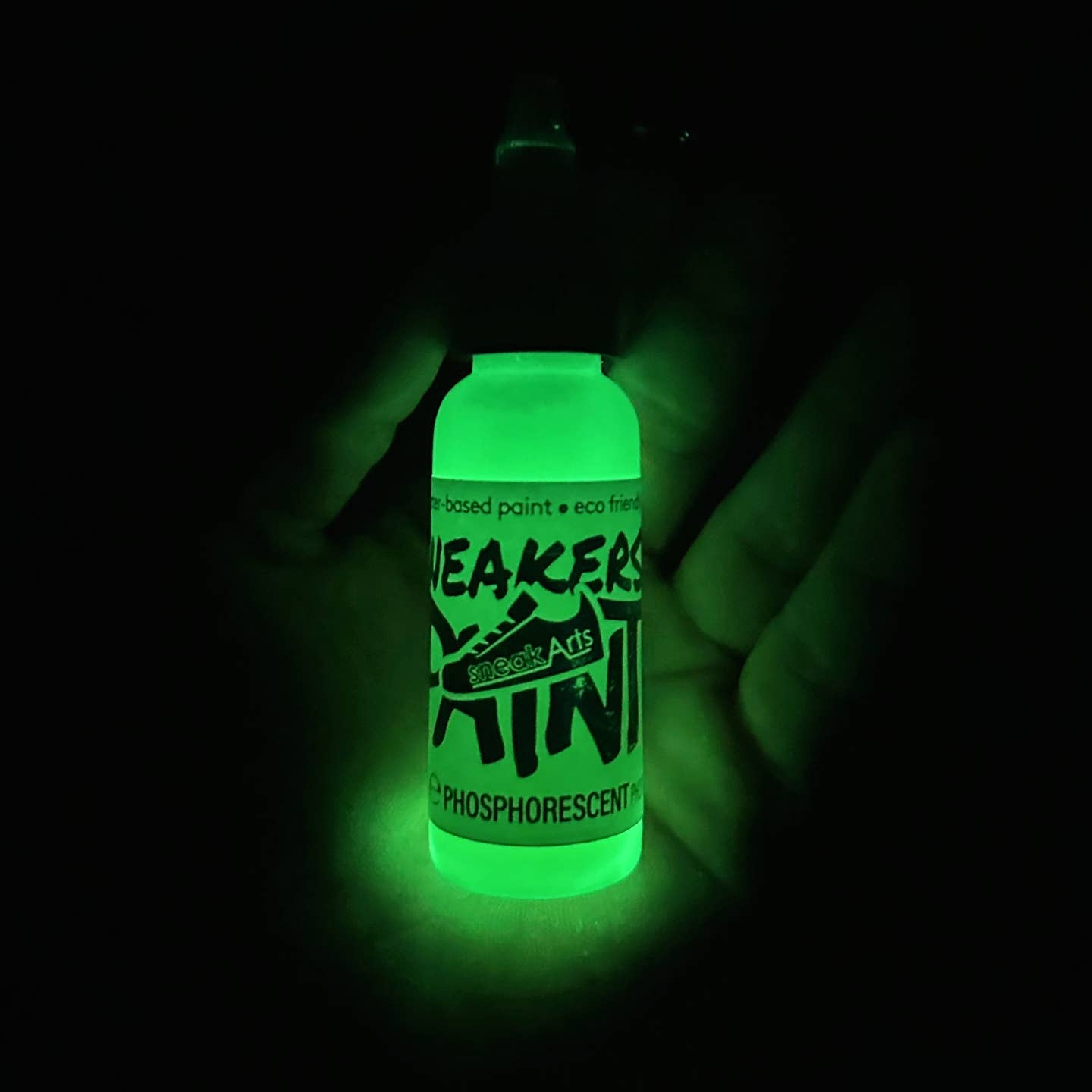 SneakArts – Engroshandel Malesæt – Phosphorescerende maling til læder og tekstil - 30mL
