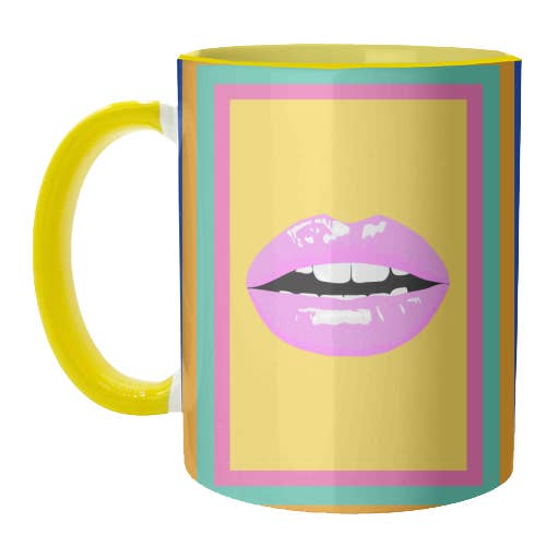 Tazze 'Pop Art Lips | Giallo' e ulteriori Risultati per pop caffè all'ingrosso. Resi gratuiti e termini di pagamento a 60 giorni su Faire in tendenza su Faire.