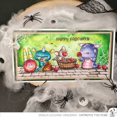 Impronte D'Autore - Wholesale Decoratieve stempel - Monster Party doorzichtige polymeerstempels7