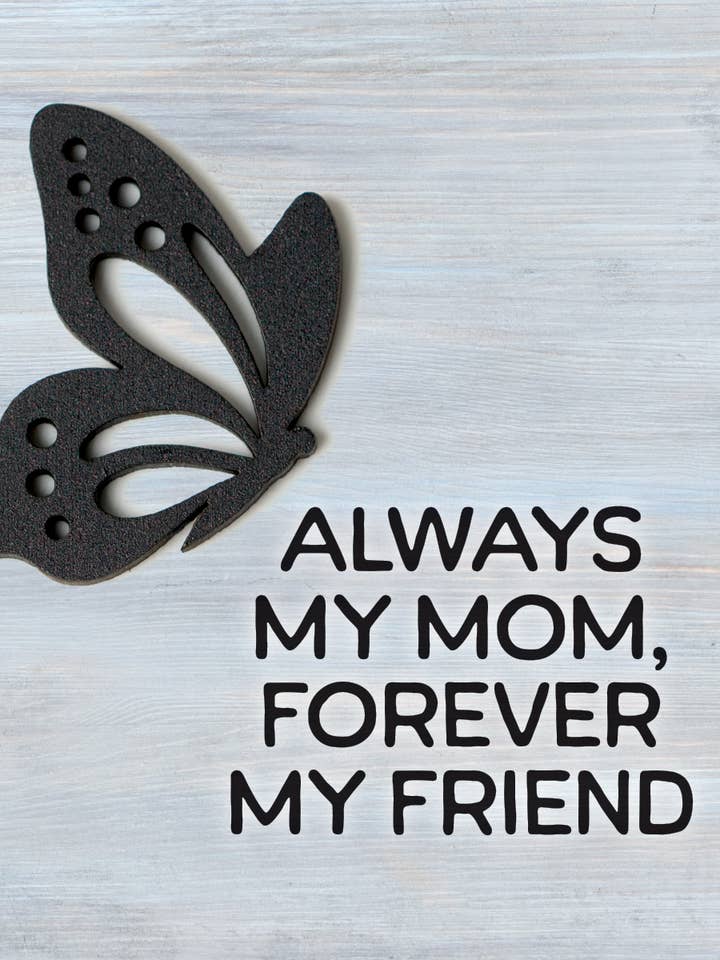 Toujours ma maman, amie pour toujours - Aimants souvenirs artisanaux pour la vente par Dexsa