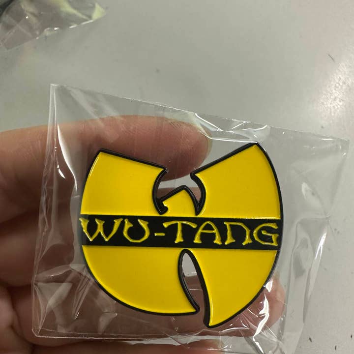 B-Side - Wholesale Lapel Pin/Button - Wu-Tang Clan Logo Pin2