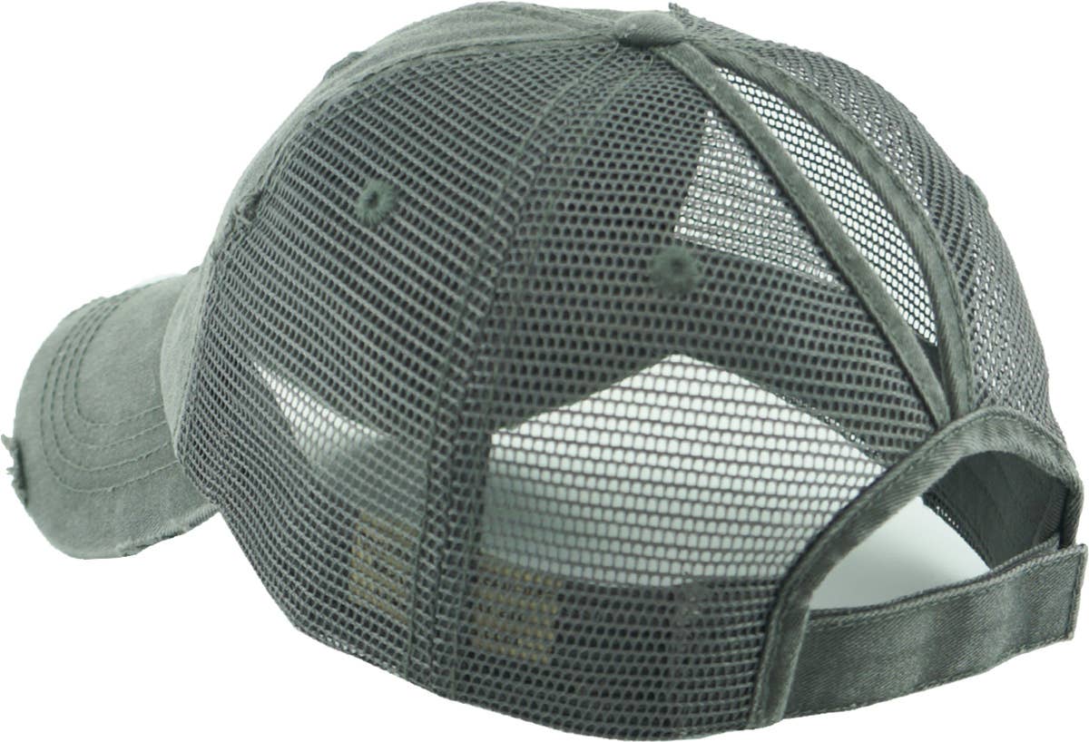 KBETHOS – Boné de beisebol - Mulher por atacado – Boné ajustável de malha com abertura para rabo de cavalo26