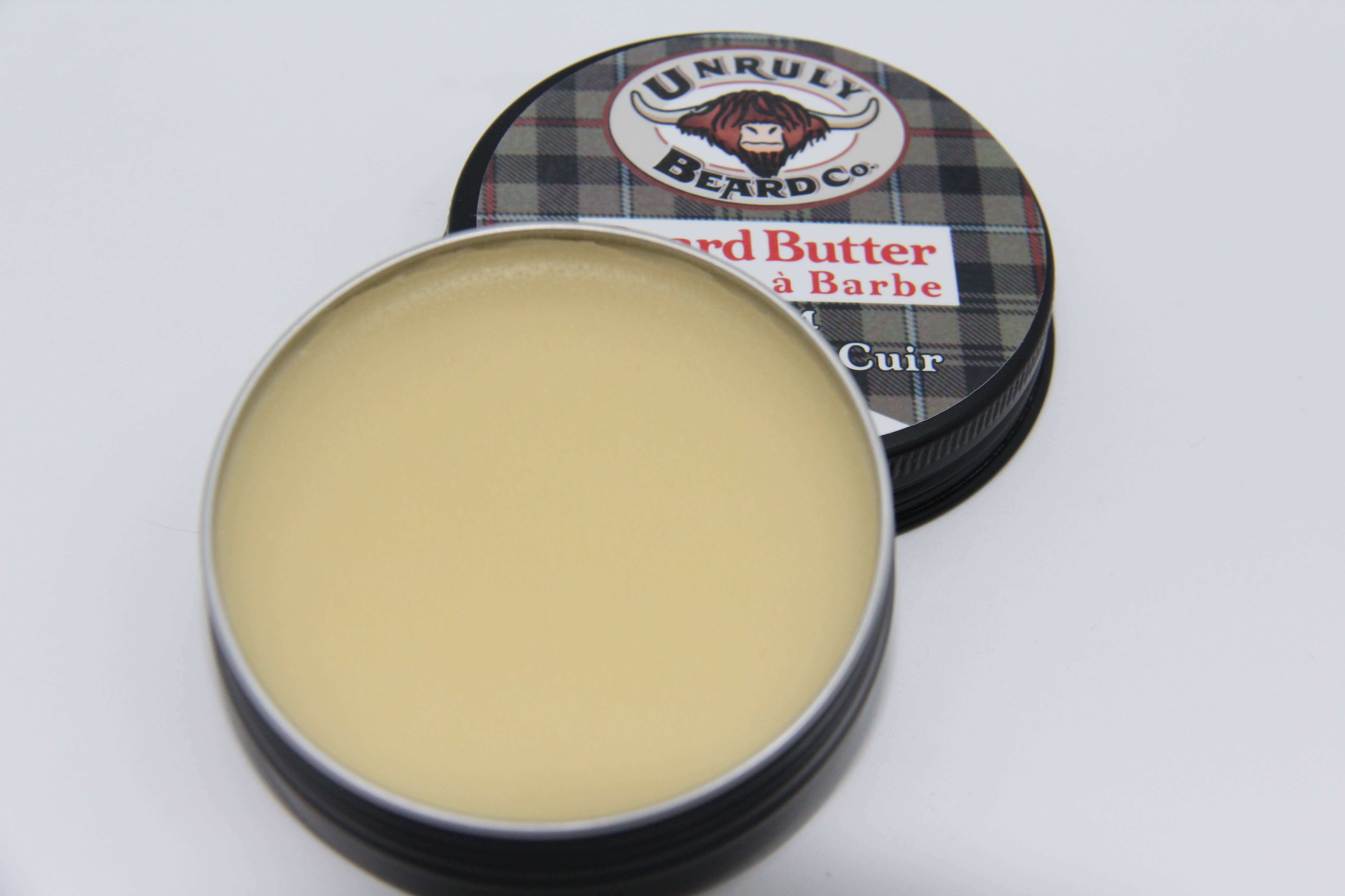 Unruly Beard Co – wholesale Skäggstylingprodukt – Skägg Smör - Nr 4 Läder2