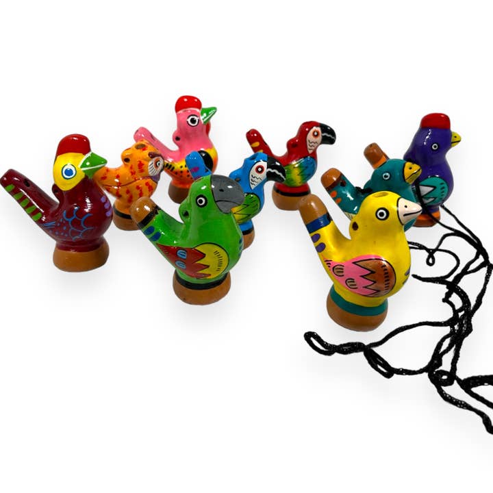 Zoe Artcrafts - Wholesale Decorative Figurine - Water Bird Whistle , Ceramic, musical toys, whistle kids