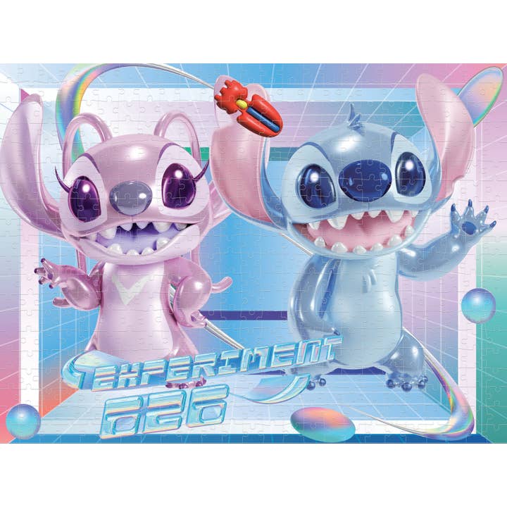 Disney Stitch 3D/2D Double-Sided 500pc 24x18" for wholesale by Primemotion, Inc