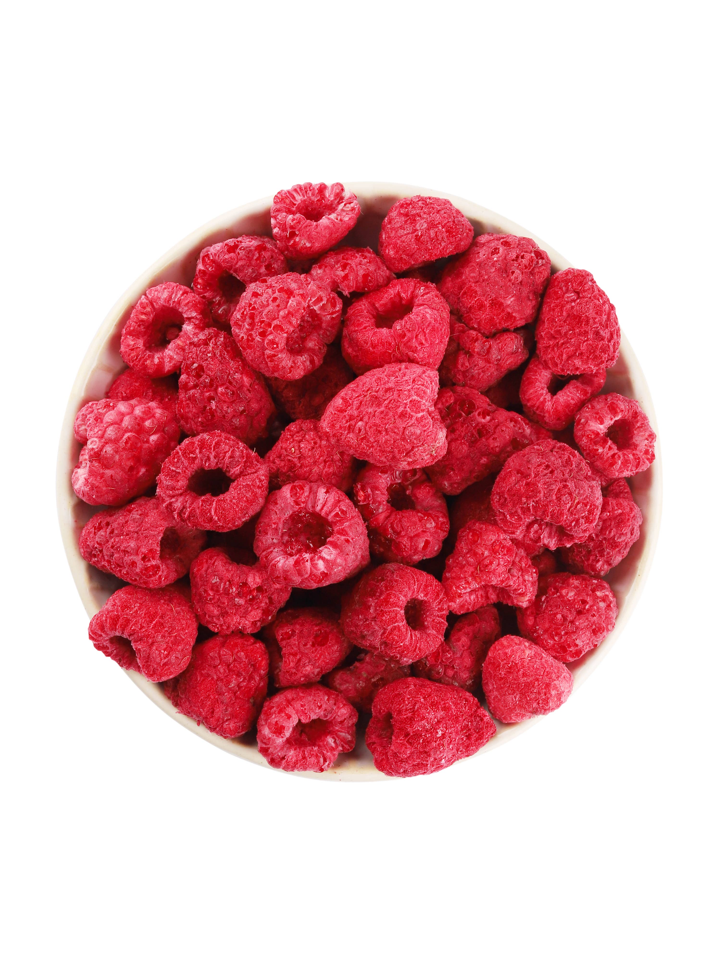 Birule naturals - Vente Fruits secs/déshydratés - Framboises entières lyophilisées2