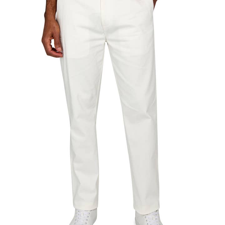 CALÇAS DIANTEIRAS PLANAS SÓLIDAS por atacado de CON.STRUCT