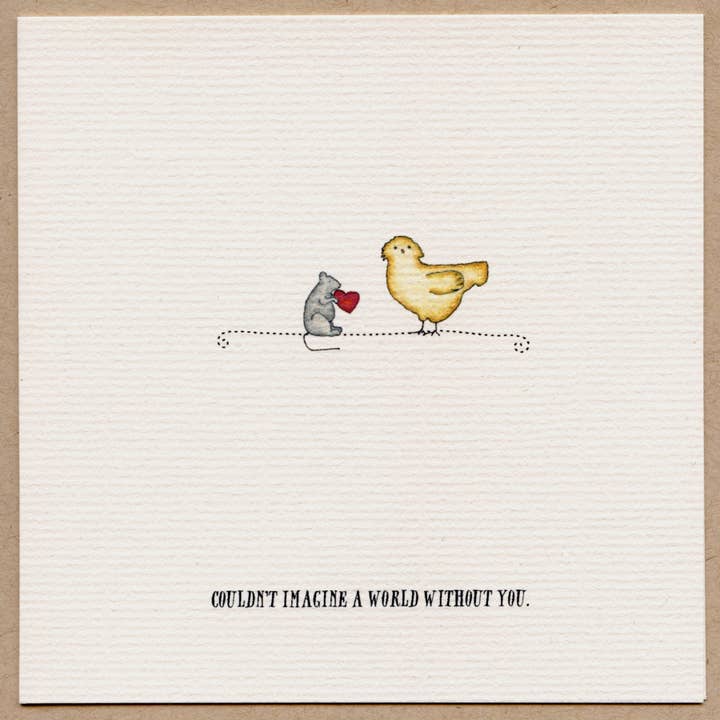 Ich könnte mir keine einzige Grußkarte vorstellen. für den Großhandel von Beth Mueller