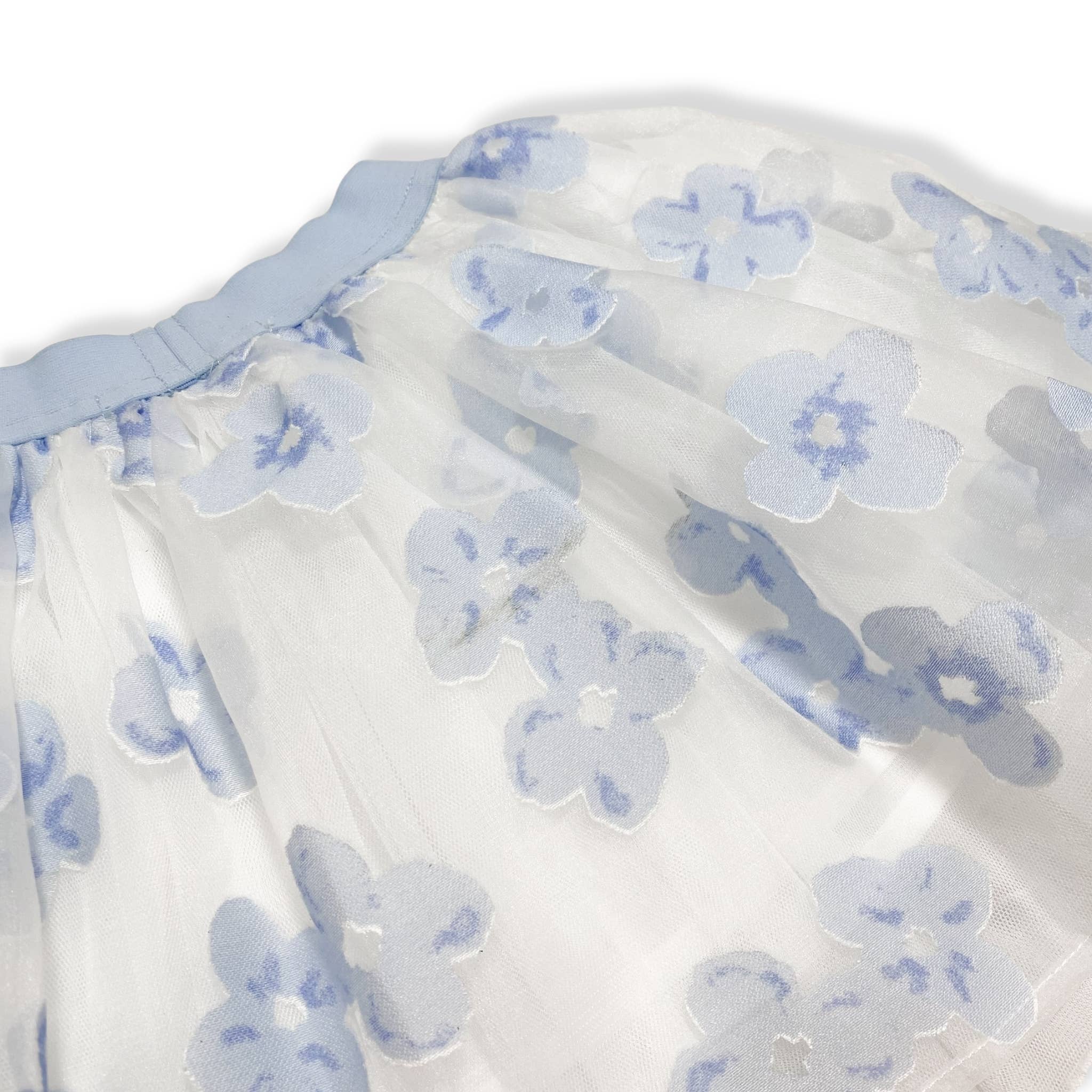 Doe a Dear – wholesale Tutu - Barn – 17023-B Blommig Nät Tutu (2 Färger)6