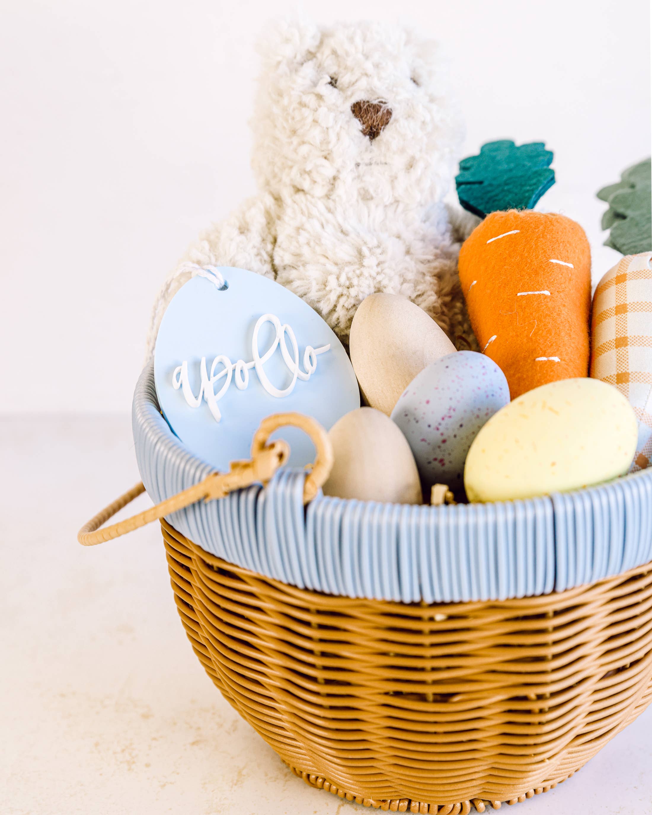 The Cotton & Canvas Co. - Wholesale Gift Tag - Personalized Name Easter Gift Basket Gift Tag3