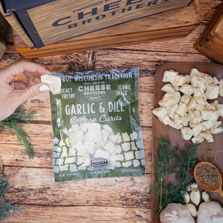 Cheese Brothers - Wholesale Cheese - Garlic and Dill Cheese Curds *Ships Fresh Daily*