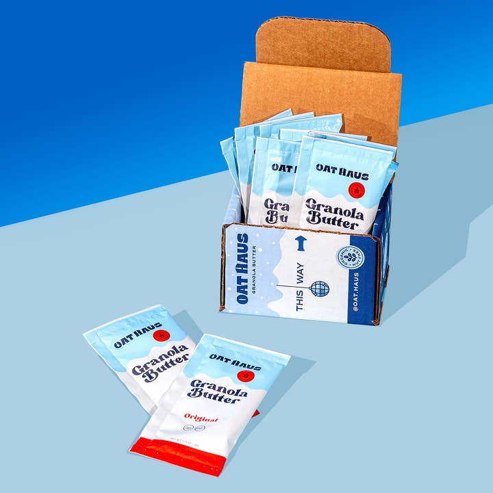 Oat Haus - Wholesale Nut Butter - Original Granola Butter Packets5