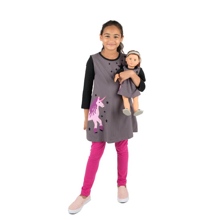 Leveret Pajamas - Wholesale Doll - Kids - Kids Girl & Doll Cotton Dress Back to School18