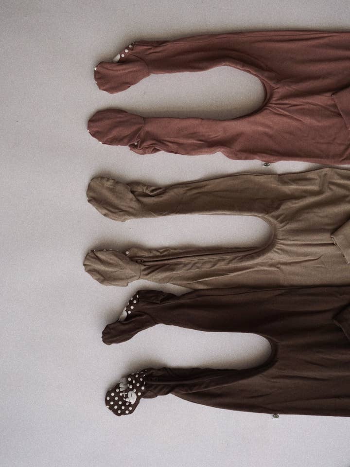 BASH X WILD - Wholesale Jumpsuit - Baby - Bamboo Footie2