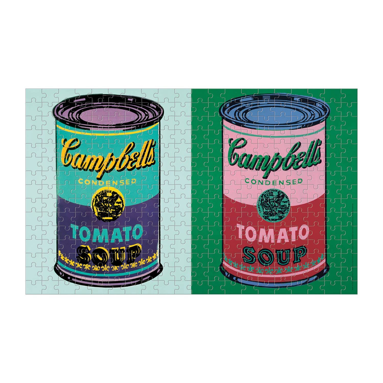 Chronicle Books - Wholesale Puzzle - Adult - Andy Warhol Soup Cans 300 Piece Lenticular Puzzle3