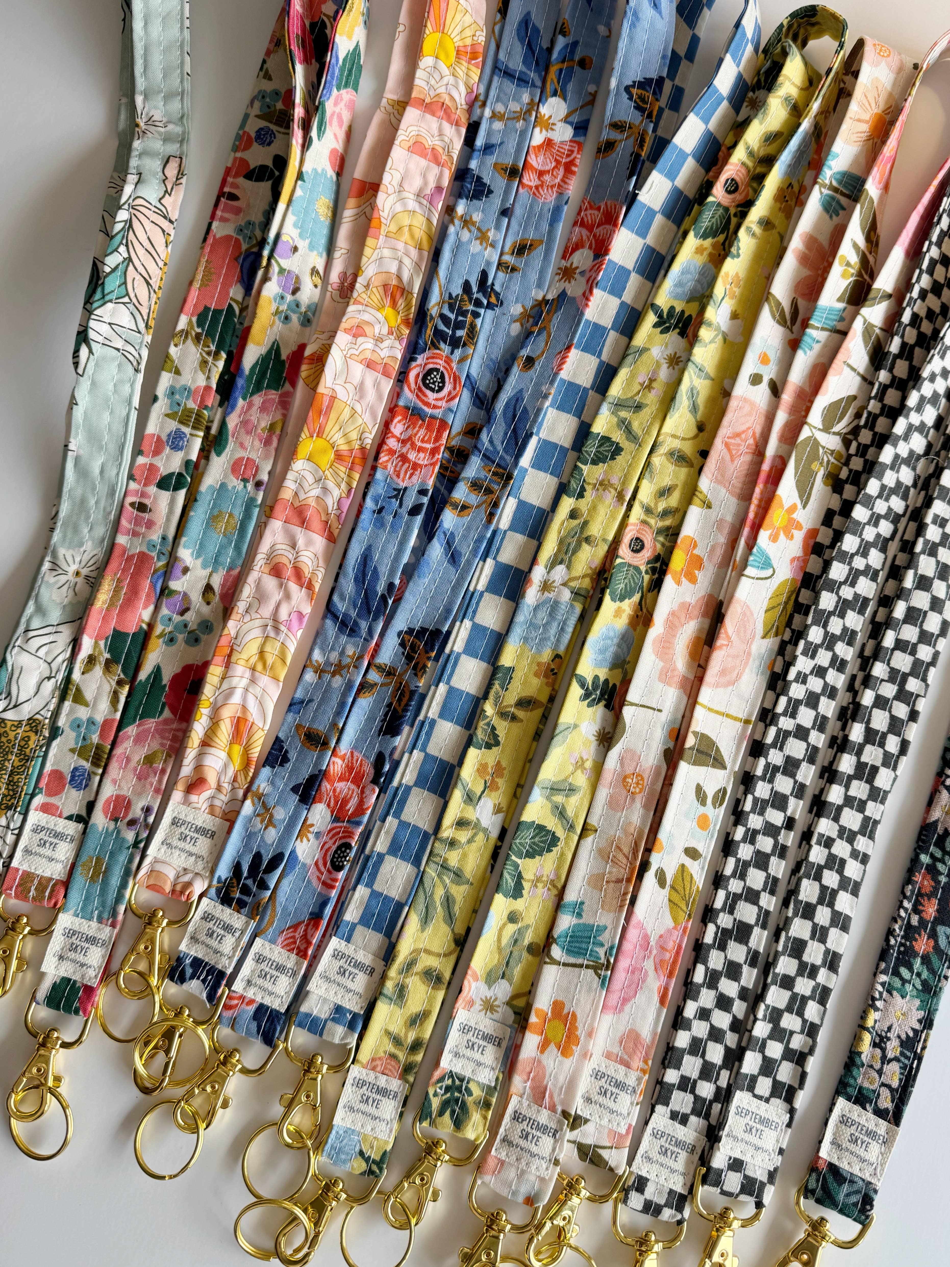 September Skye Bags & Accessories - Wholesale Lanyard - Women's - Lanyard / School ID / Badge / Teacher Gift in western floral1