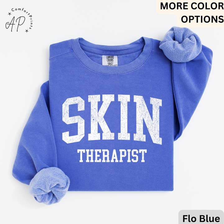 Esthetician Comfort Colors® Sweatshirt, Skin Therapist Sweater, Gifts For Skincare Therapist, Aesthetician Gift
for wholesale by APComfortPrints