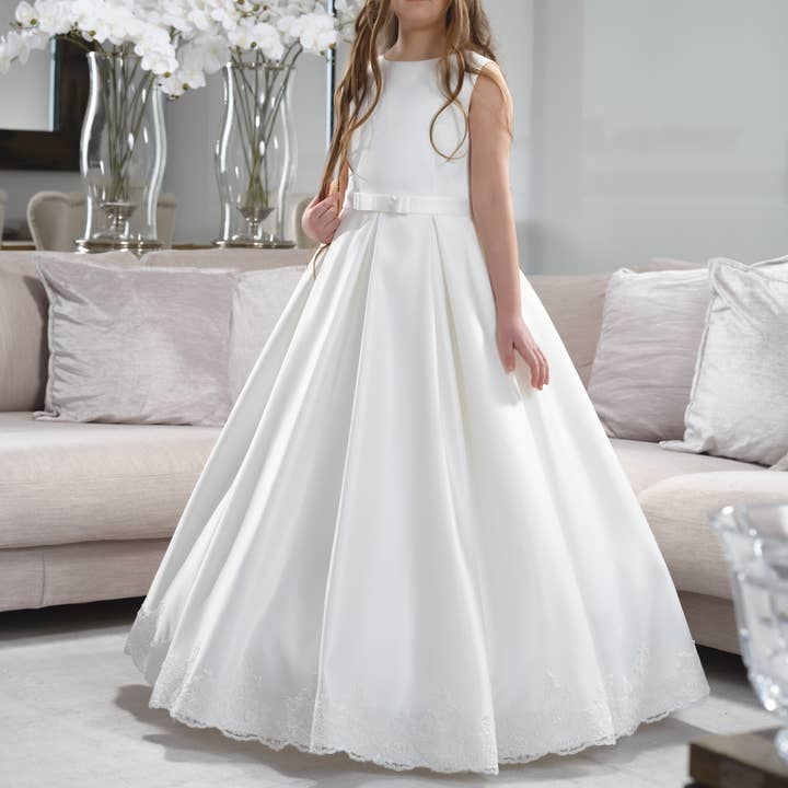 Vestido novo para meninas, vestido de comunhão e daminha por atacado de Bajabella