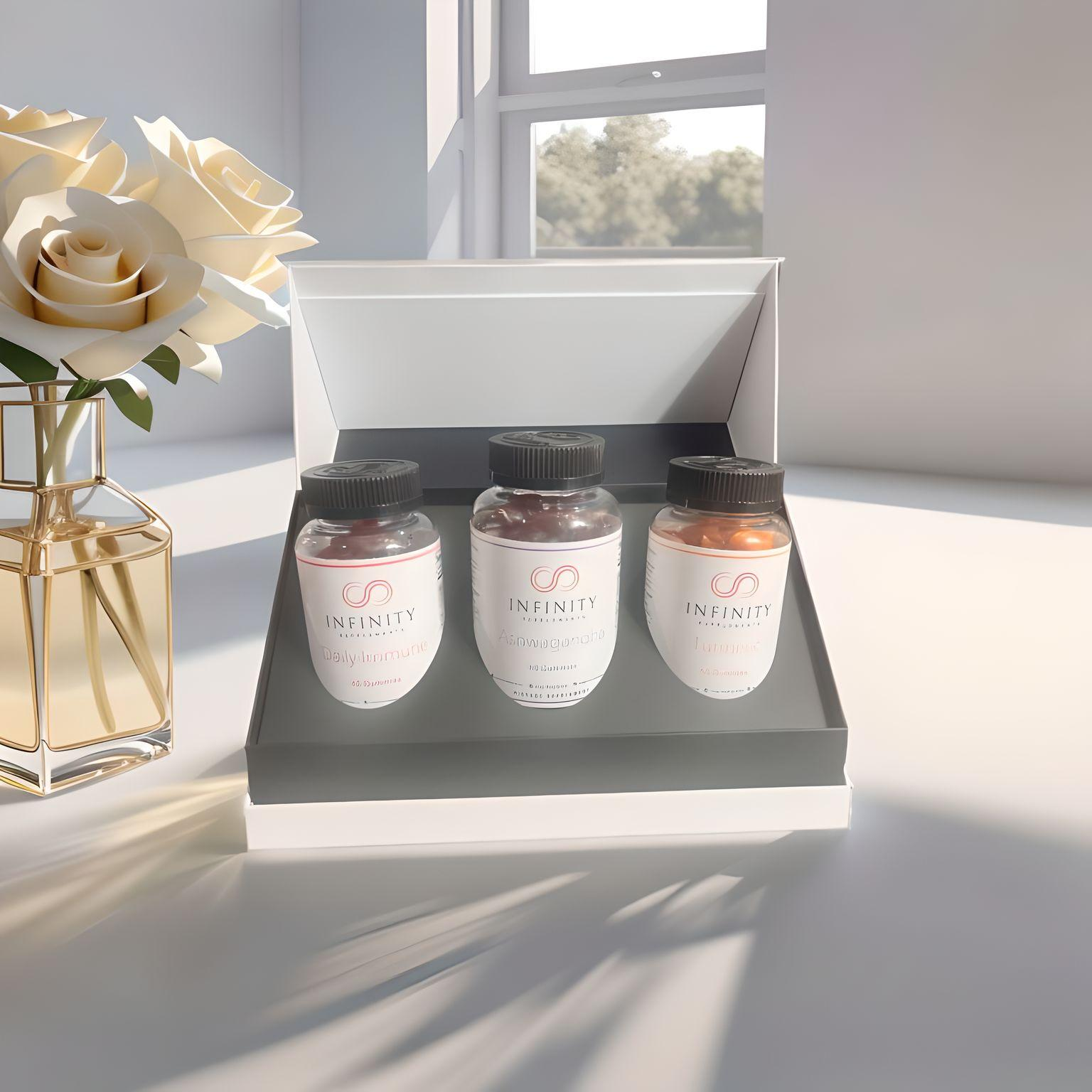Infinity Supplements - Wholesale Oral Supplement/Vitamin - The White Box- Gift Set2