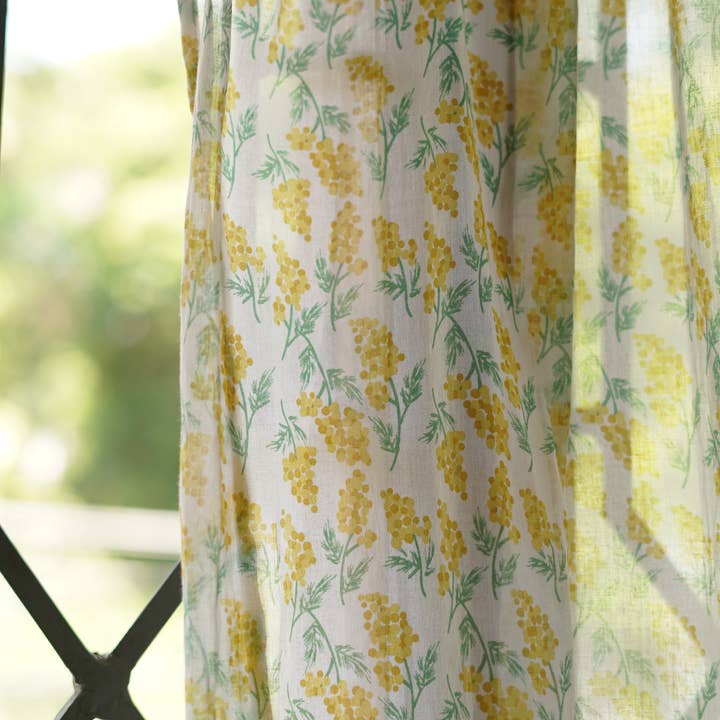Annahmol - Wholesale Curtain - Vintage Inspired Botanical Sheer Curtains: Assorted Prints53