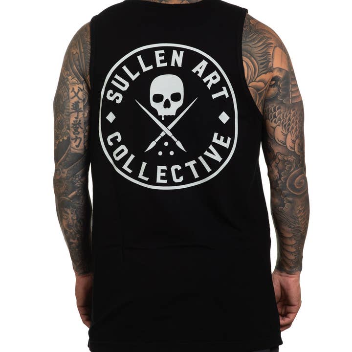 Ever Tank Black for wholesale by Sullen Clothing