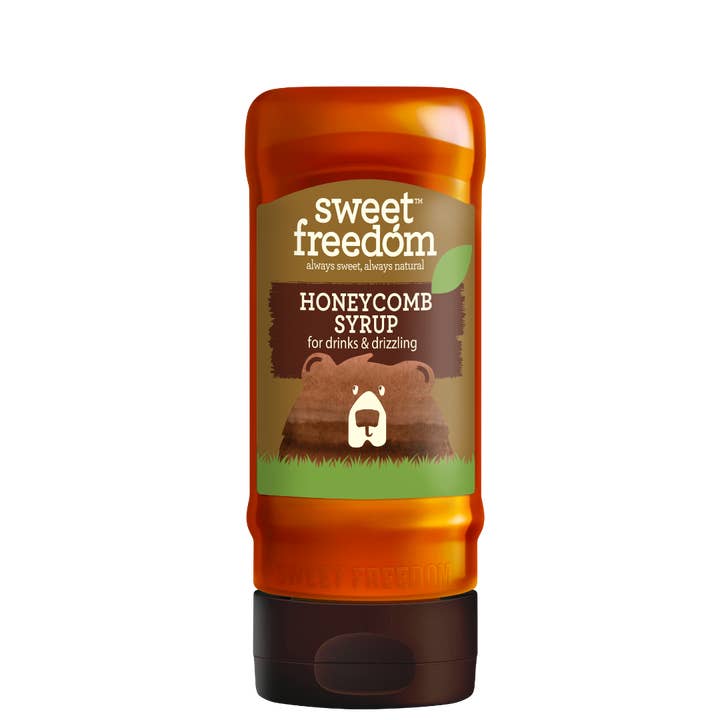 HONEYCOMB SYRUP for drinks & drizzling, 350g for wholesale by Sweet Freedom