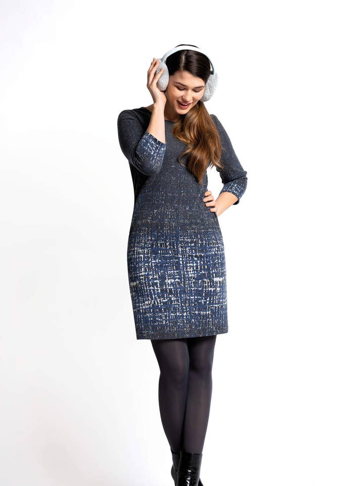 Grid Dress for wholesale by MODEE