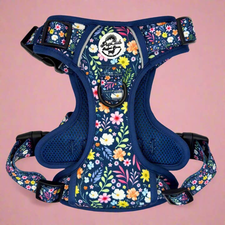 Rugged Rover™ Harness - Summer Meadow for wholesale by PupClub Couture