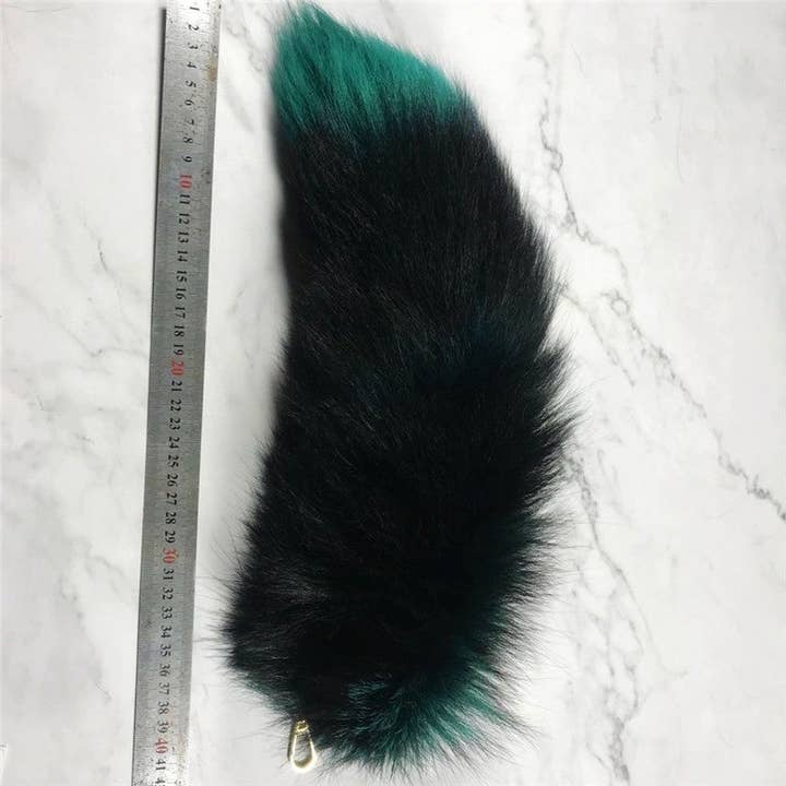 UZ Wholesale Store - Wholesale Keychain - Women's - Fox Tail Keychain Made Of Real Fur4