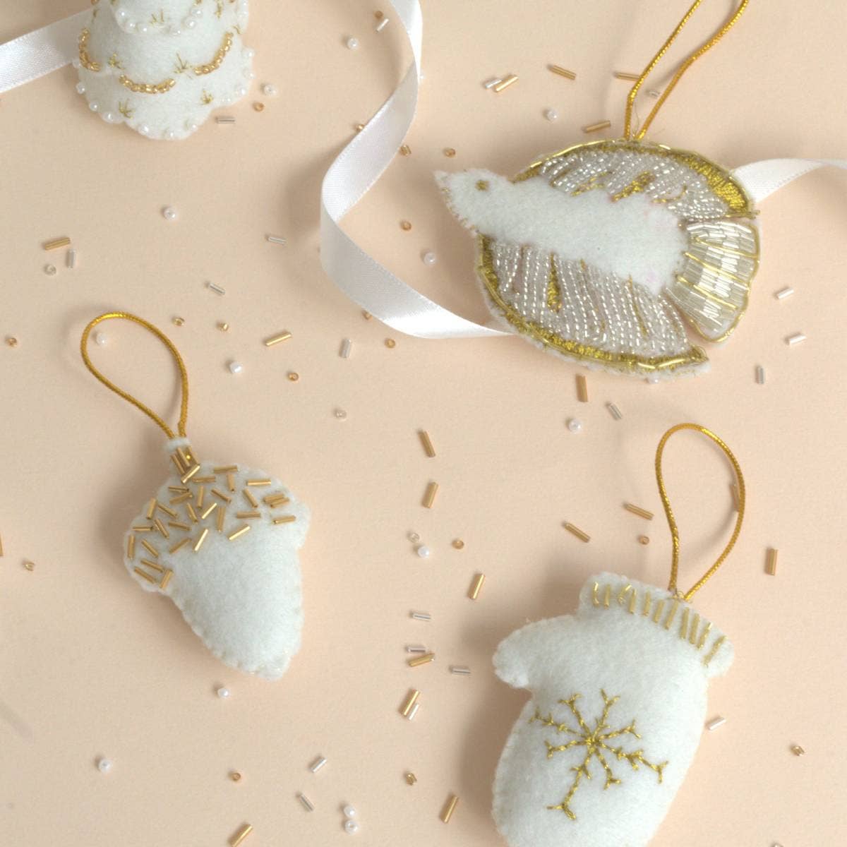 La Petite Épicerie - Wholesale DIY Craft Kit - DIY HABERDASHERY - My felt Christmas decorations2