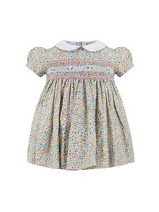 Vestido floral para niña Green Sunshine para venta al por mayor de Julius Berger & Carriage Boutique