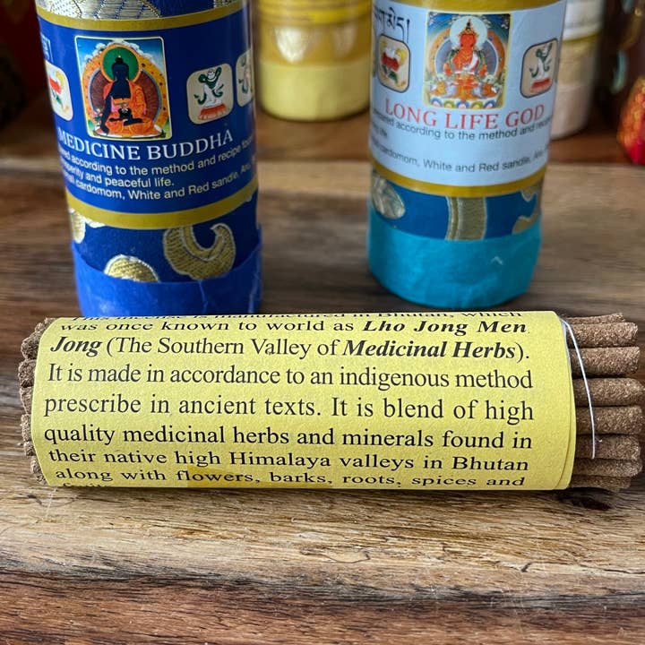 Buddha-Buddha – wholesale Incense – Druk Bhutanese Incense Medicine Buddha 30 x 10cm sticks1