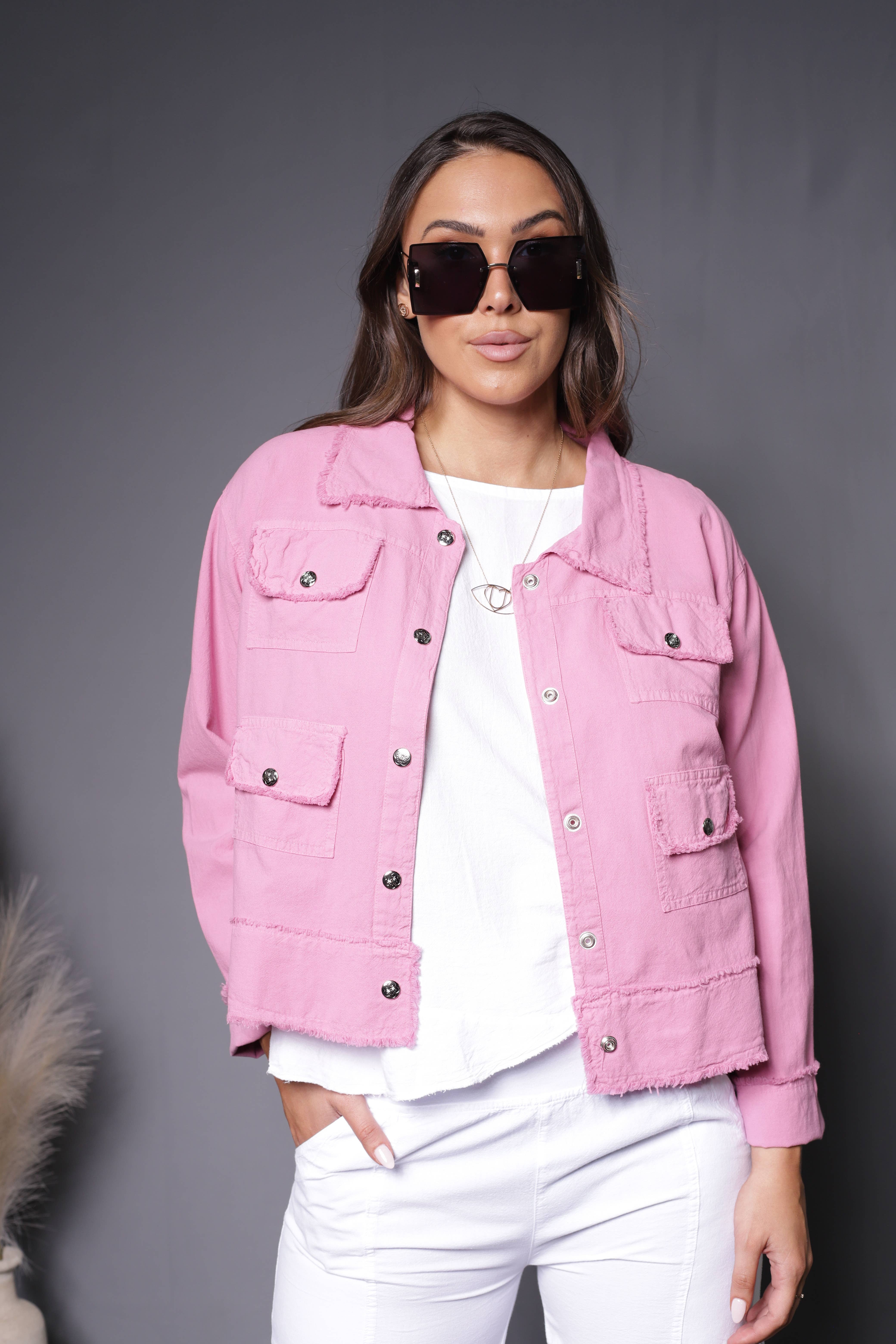 Giocam – Blusão - Mulher por atacado – Jaqueta 601 Gio Giocam em algodão peruano 100%4