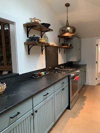 Steel Oak - Wholesale Wall Mounted Shelf - Live Edge Spalted Maple, Ambrosia Maple Wood Floating Shelf4