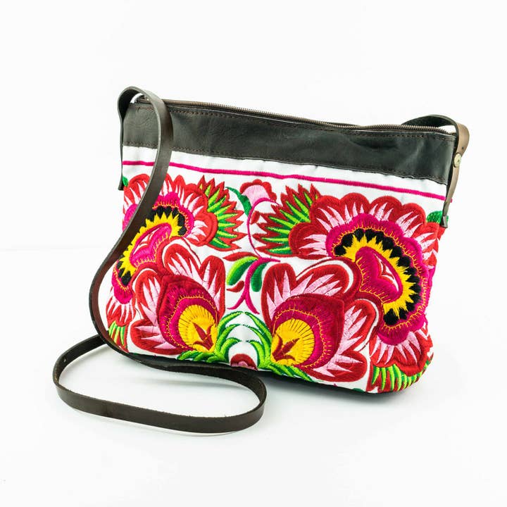 Bolsa Bordada Latin Rose - Tailândia por atacado de Lumily
