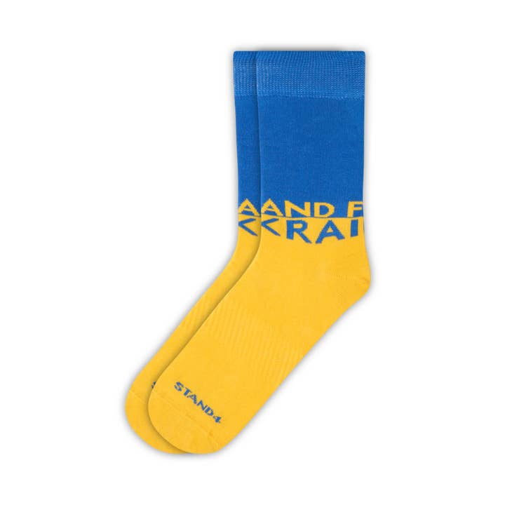 Chaussette Stand4 Ukraine pour la vente par Stand4 Socks US