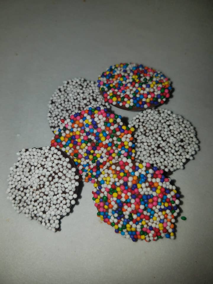 Nonpariels 4oz. for wholesale by Skip's Candies (Nut Free)