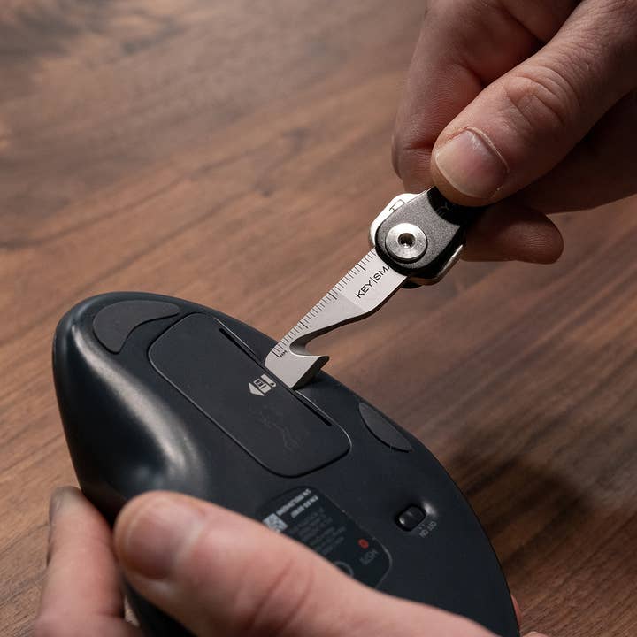 KeySmart / STATIK - Wholesale Handy tool - KeySmart MultiTool Screwdriver & Box Cutter; Stainless Steel5