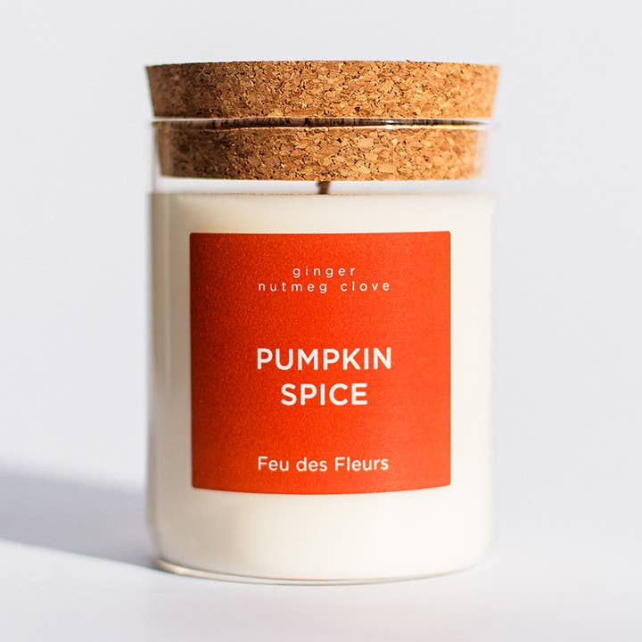 Feu des Fleurs - Wholesale Jar/Filled Candle - Candle Pumpkin Spice - 50gr0
