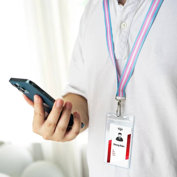 The Awareness Company - Wholesale Lanyard - Unisex - Transgender Flag Lanyards3