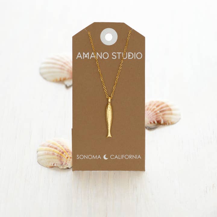 Amano Studio - Wholesale Pendant/Charm Necklace - Fish Necklace5