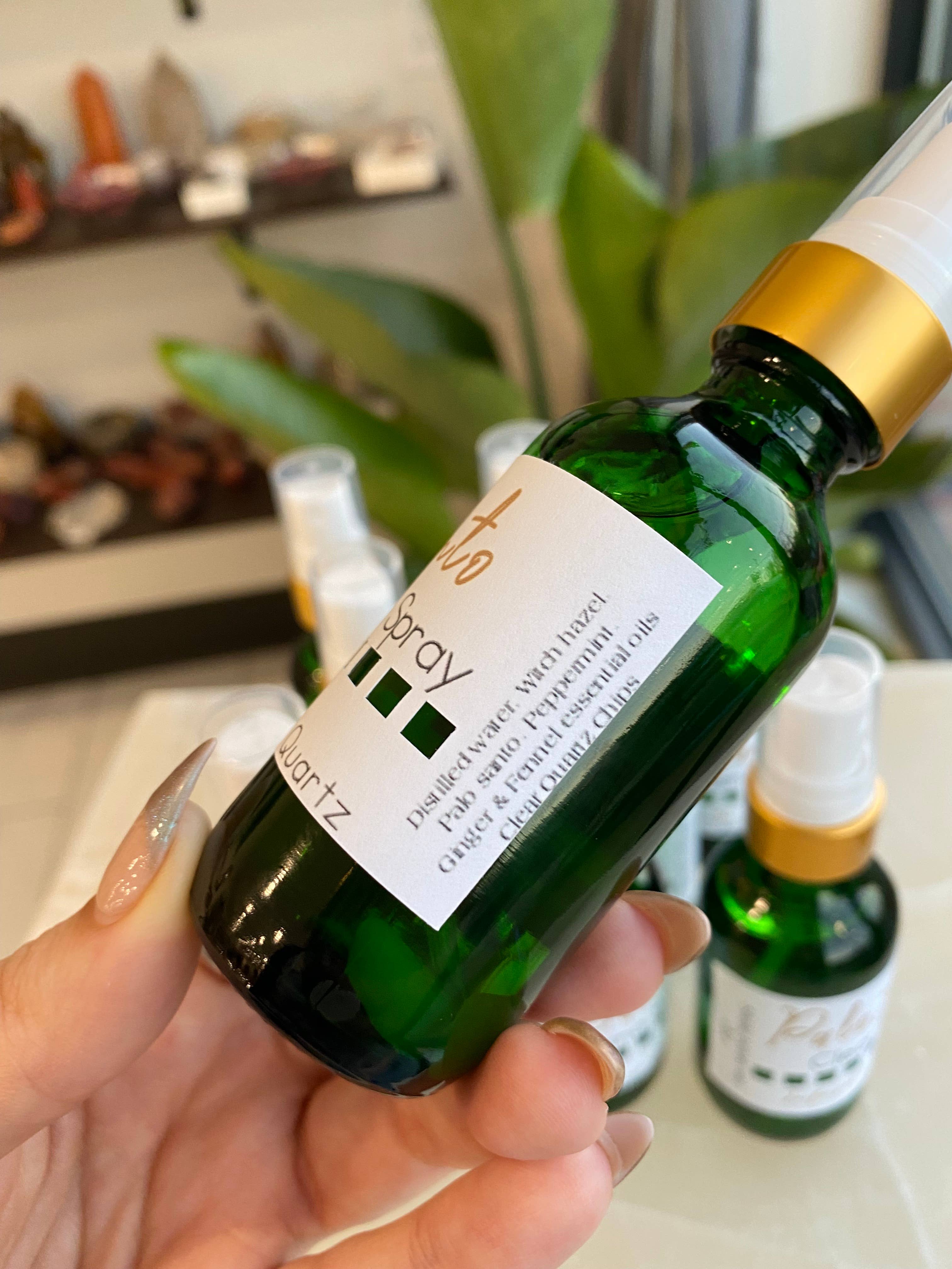 Sapphire & Sage - Venta al por mayor Spray de minerales - Spray limpiador Palo Santo4