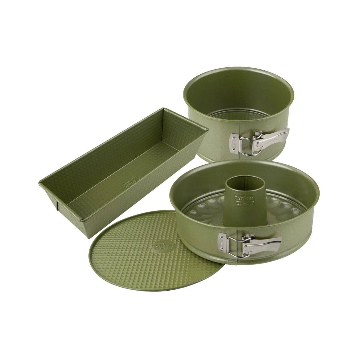 Zenker – wholesale Baking dish – Zenker Green Vision Set of 3 Cake Pans0