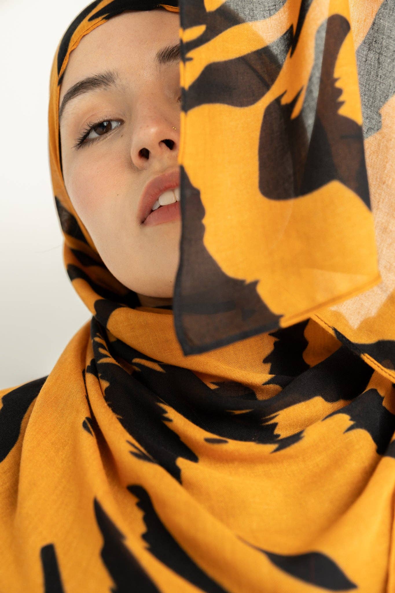 Bella Hijabs - Wholesale Hijab - Women's - Modal Hijab - Tiger Stripes1